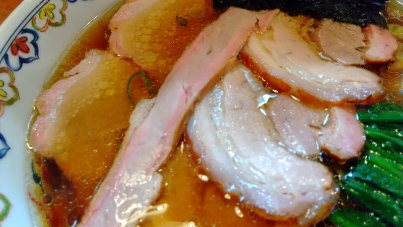 焼豚麺のチャーシュー