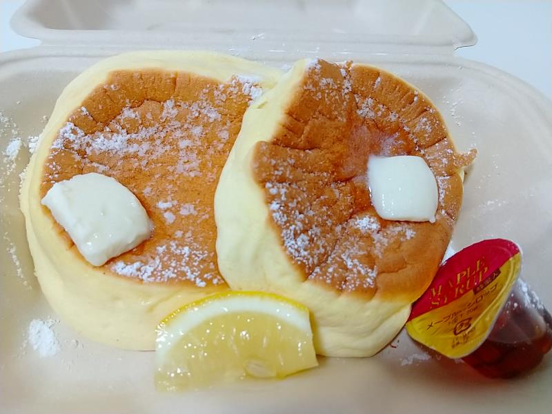 カウアイカフェいわき泉店のプレーンパンケーキ