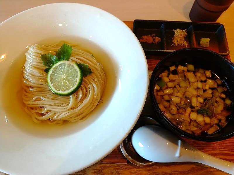 麺処 隆の「昆布水つけ麺」