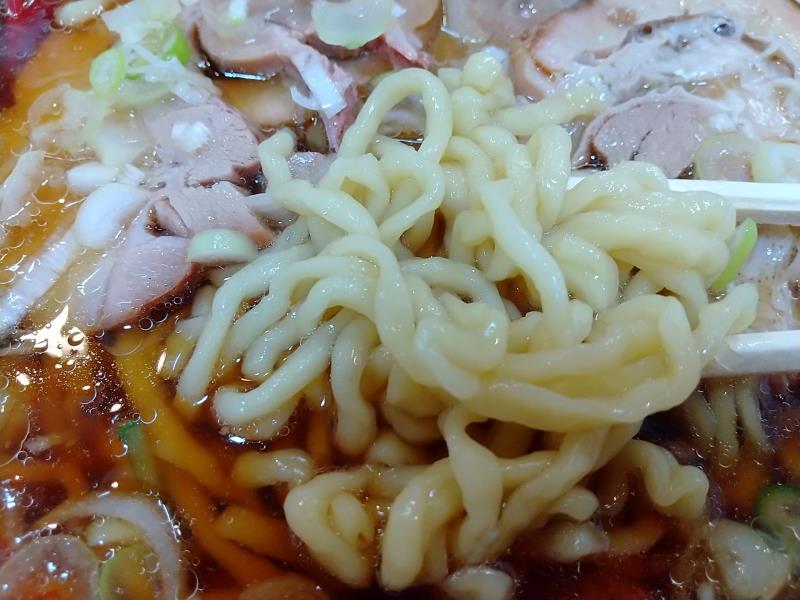 チャーシューメンの麺