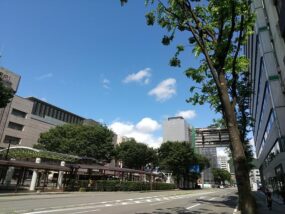 JR福島駅前の写真