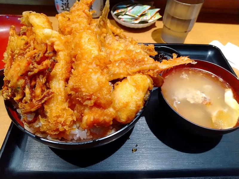 ウロコジュウの天丼(大)