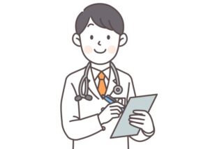 整形外科の医師のイラスト