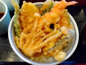 田村屋のミニ天丼