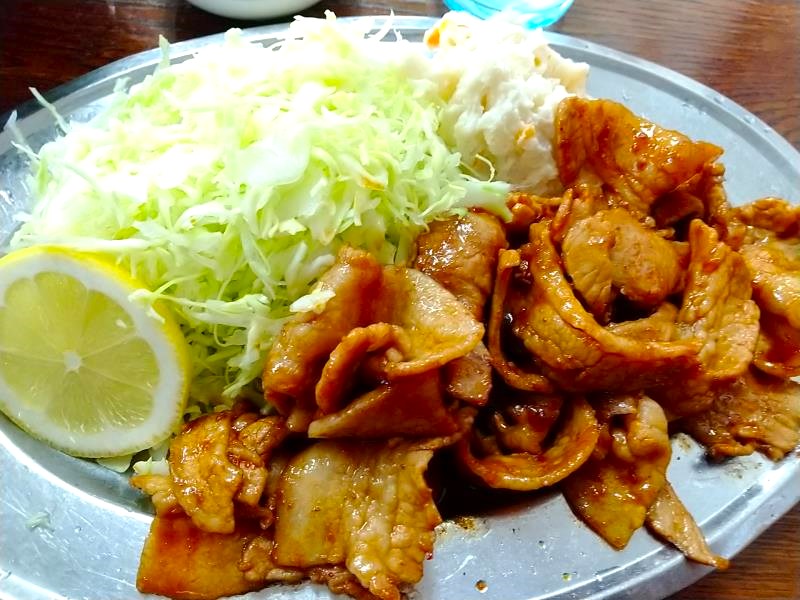 とても美味しかった舞木ドライブインの焼肉定食