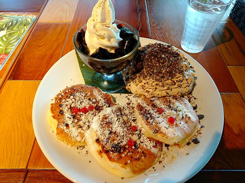 コナズKONA農園パンケーキ