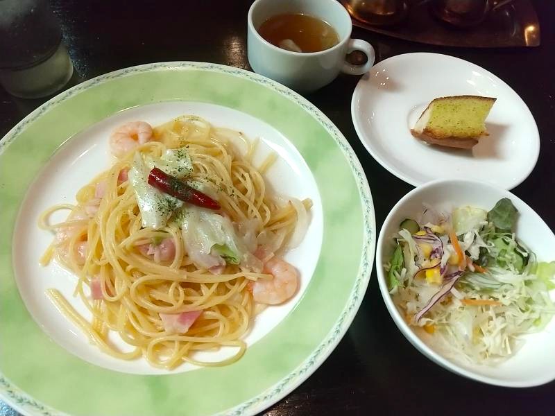 ロブノオルサラエボのランチスパゲッティ