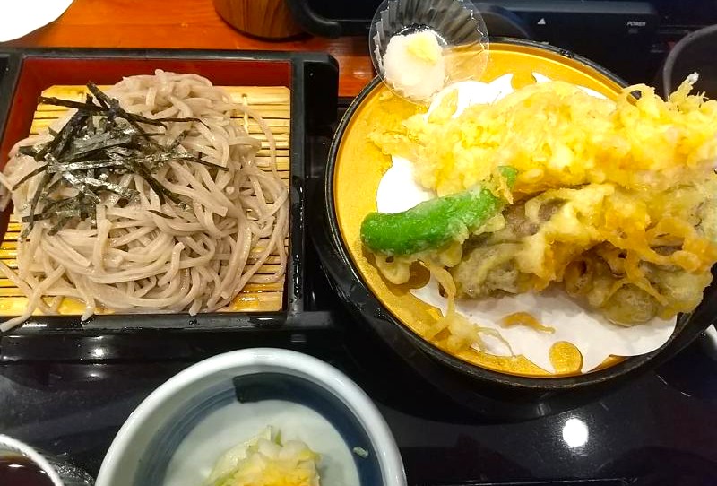 お蕎麦と天ぷら