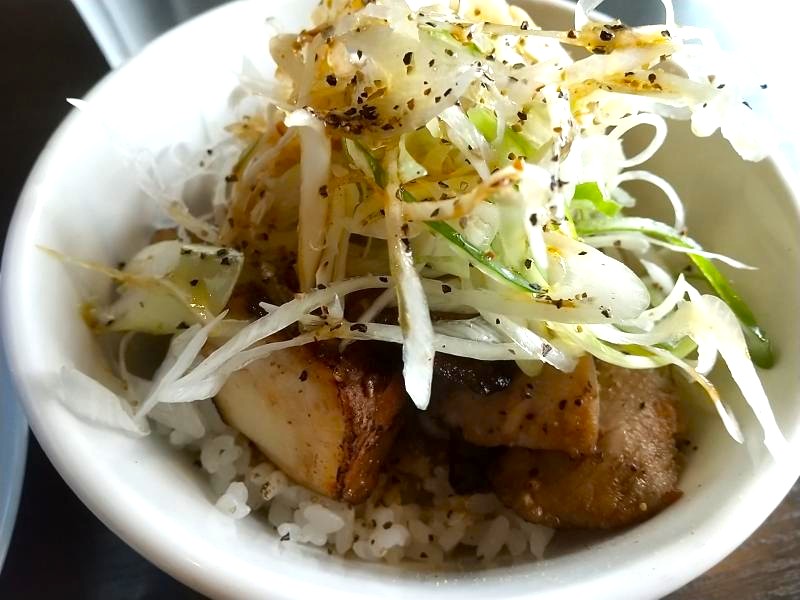 二種盛りネギチャーシュー丼