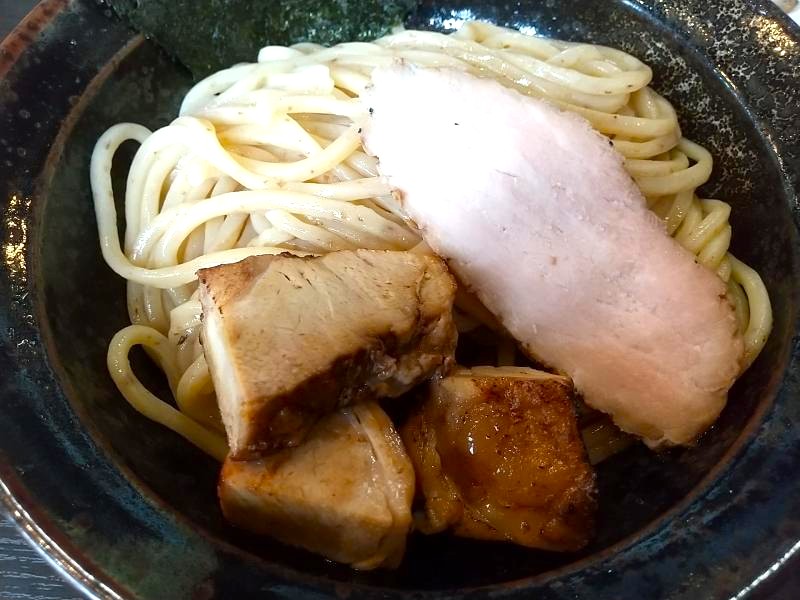 福島豚骨魚介つけ麺の「麺」