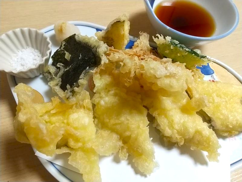 別館すが井の穴子てんぷら