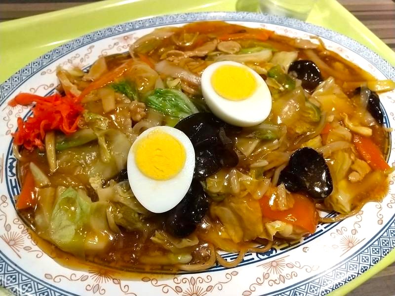 北京餃子の広東焼そば