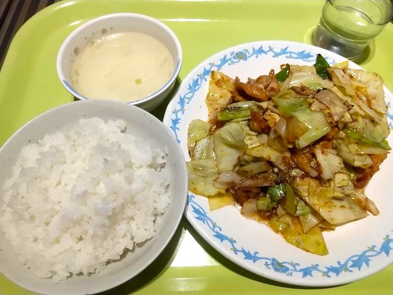 北京餃子の回鍋肉＆ライスセット