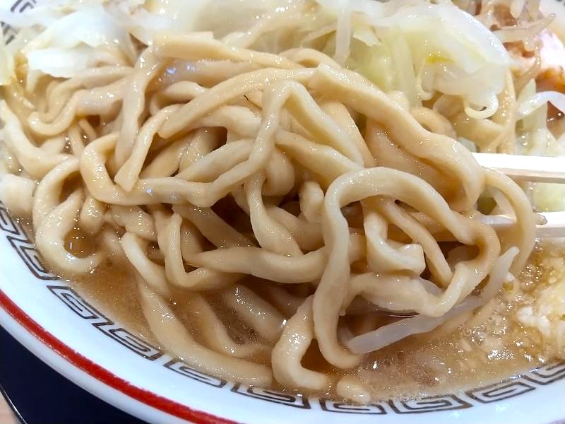 小ラーメンのワシワシ麺