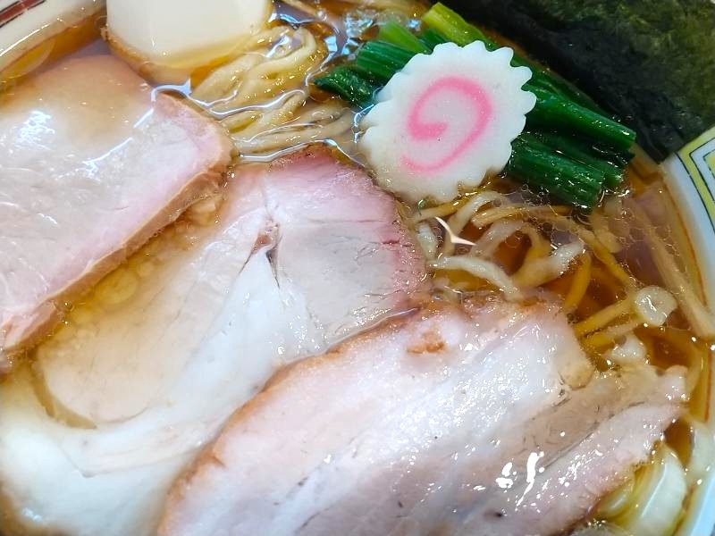 中華そばのチャーシュー