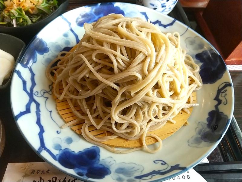 祥セットのお蕎麦