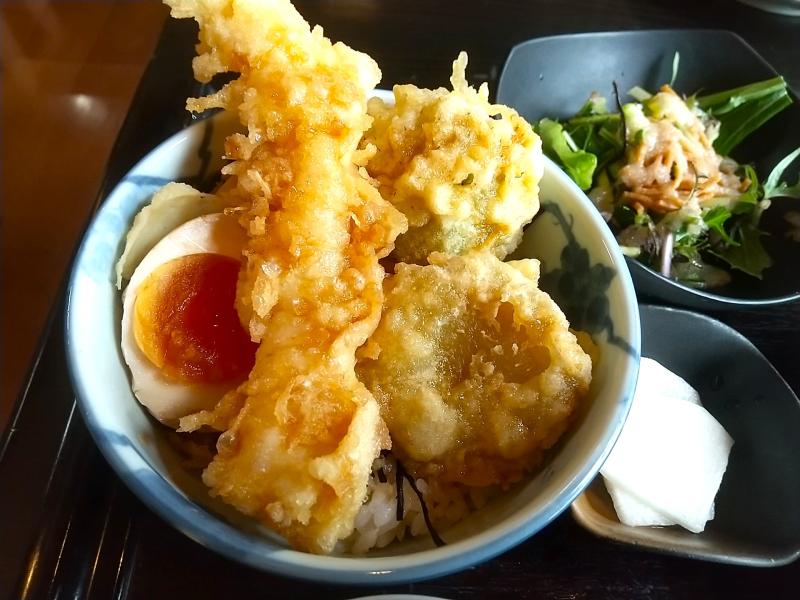 祥セットのミニ天丼